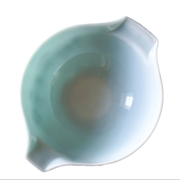 Vintage Pyrex Cinderella Hot Air Balloon Moon Bowl Ovenware Turquoise #444 4 qt - Picture 8 of 9